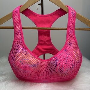 NWOT Victoria’s Secret VSX Sport Incredible Sport Bra Max Support Pink Multi 34D